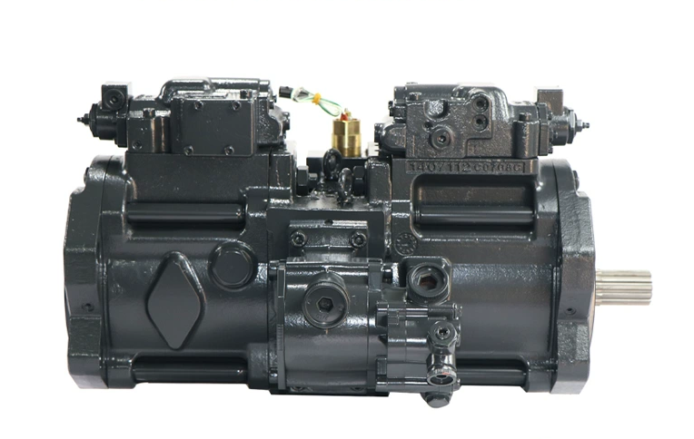 Daewoo DH215-9 DH225-9 Hydraulic Pump Assembly K3V112DTP-HNOV-14T(PTO) (Small Port)