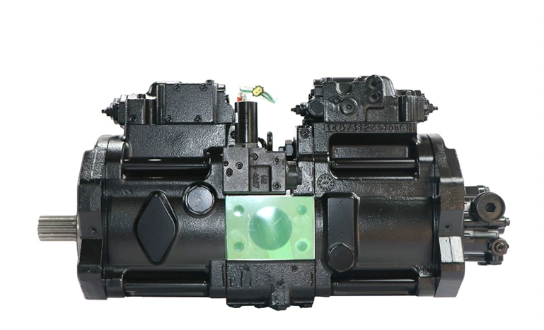 JCB220 and JCB230 excavator hydraulic pump assembly K3V112DTP-9C32-14T (large inlet).