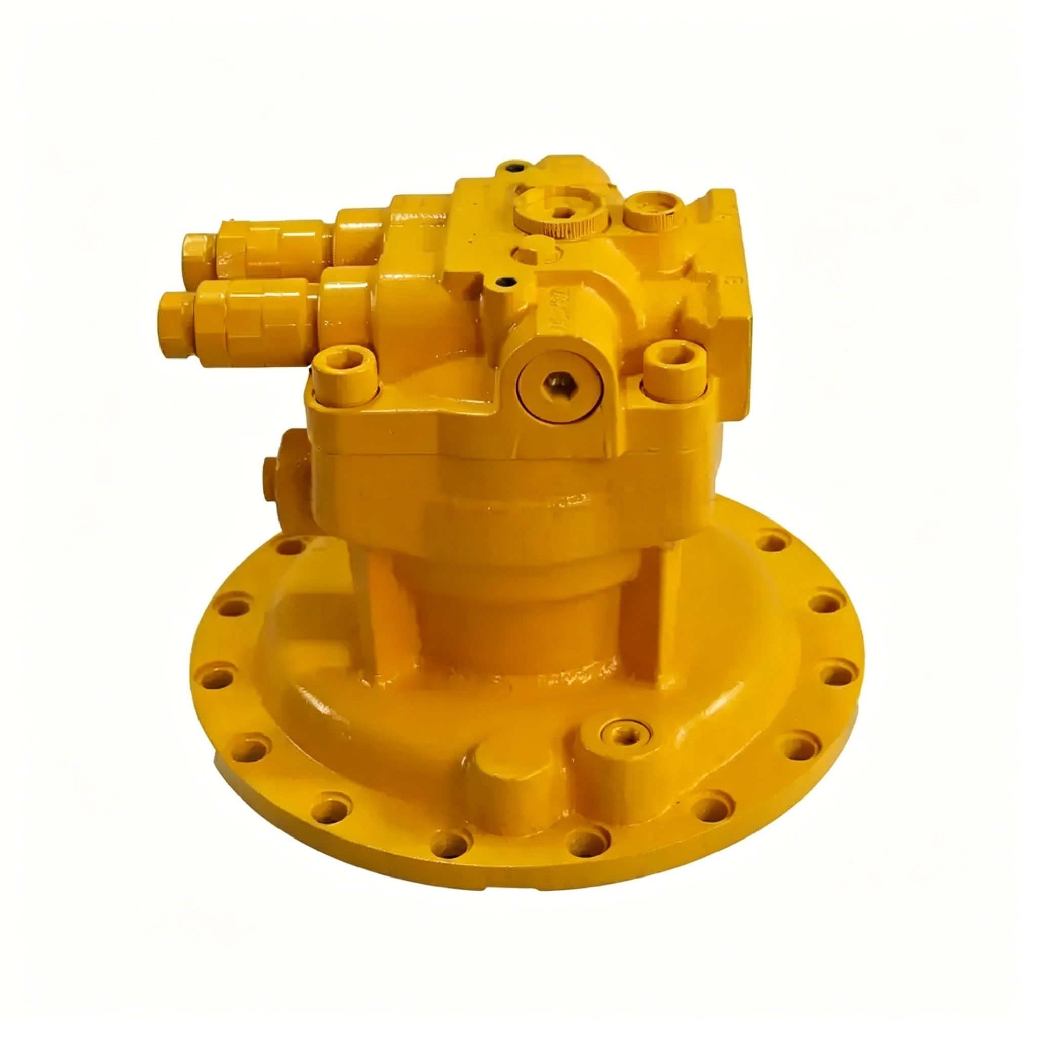 Excavator parts Caterpillar CATE320C E320D E323D swing motor assembly, M5X130 flange interface
