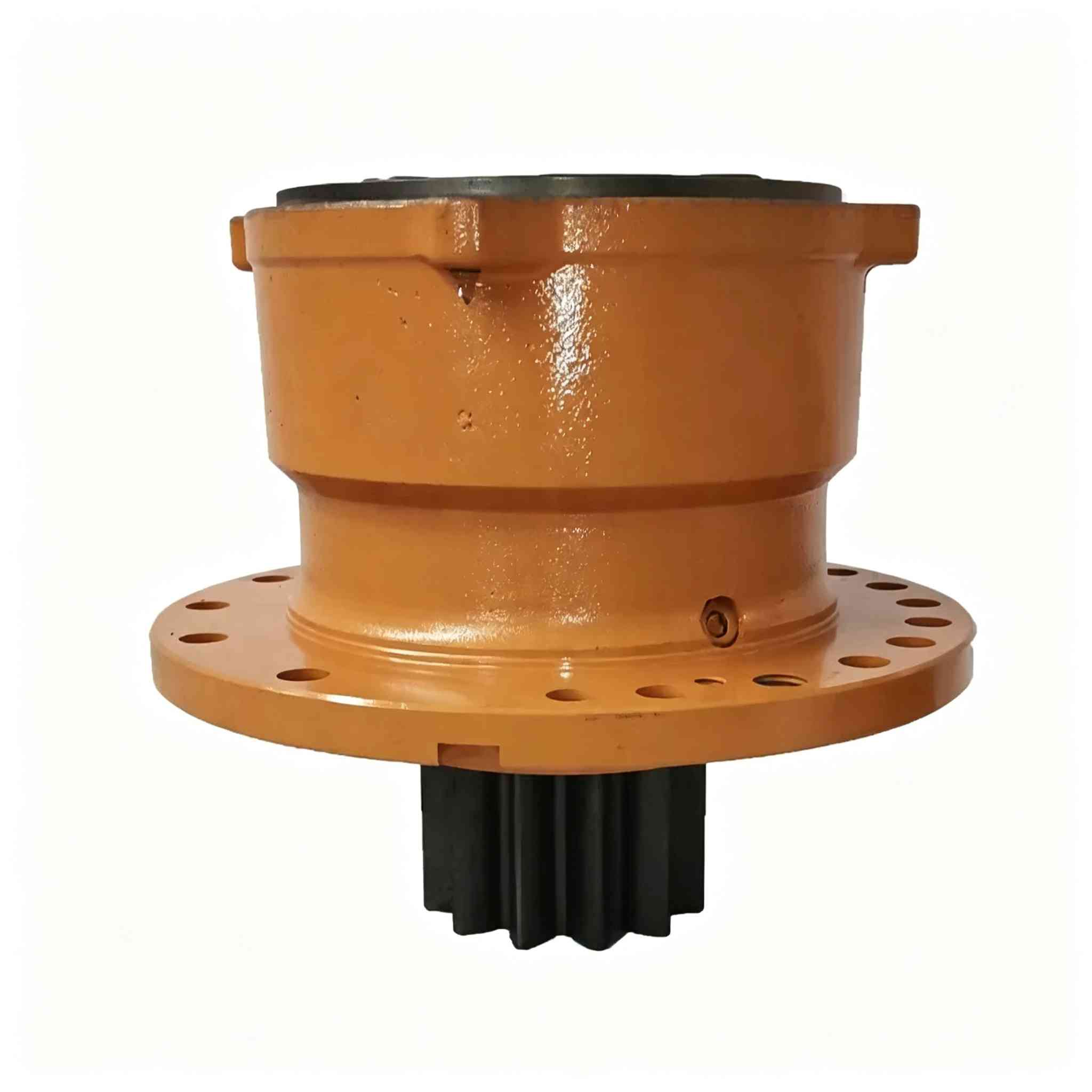 Excavator parts compatible with Caterpillar E307D rotary gearbox reducer assembly, vertical shaft 12-tooth