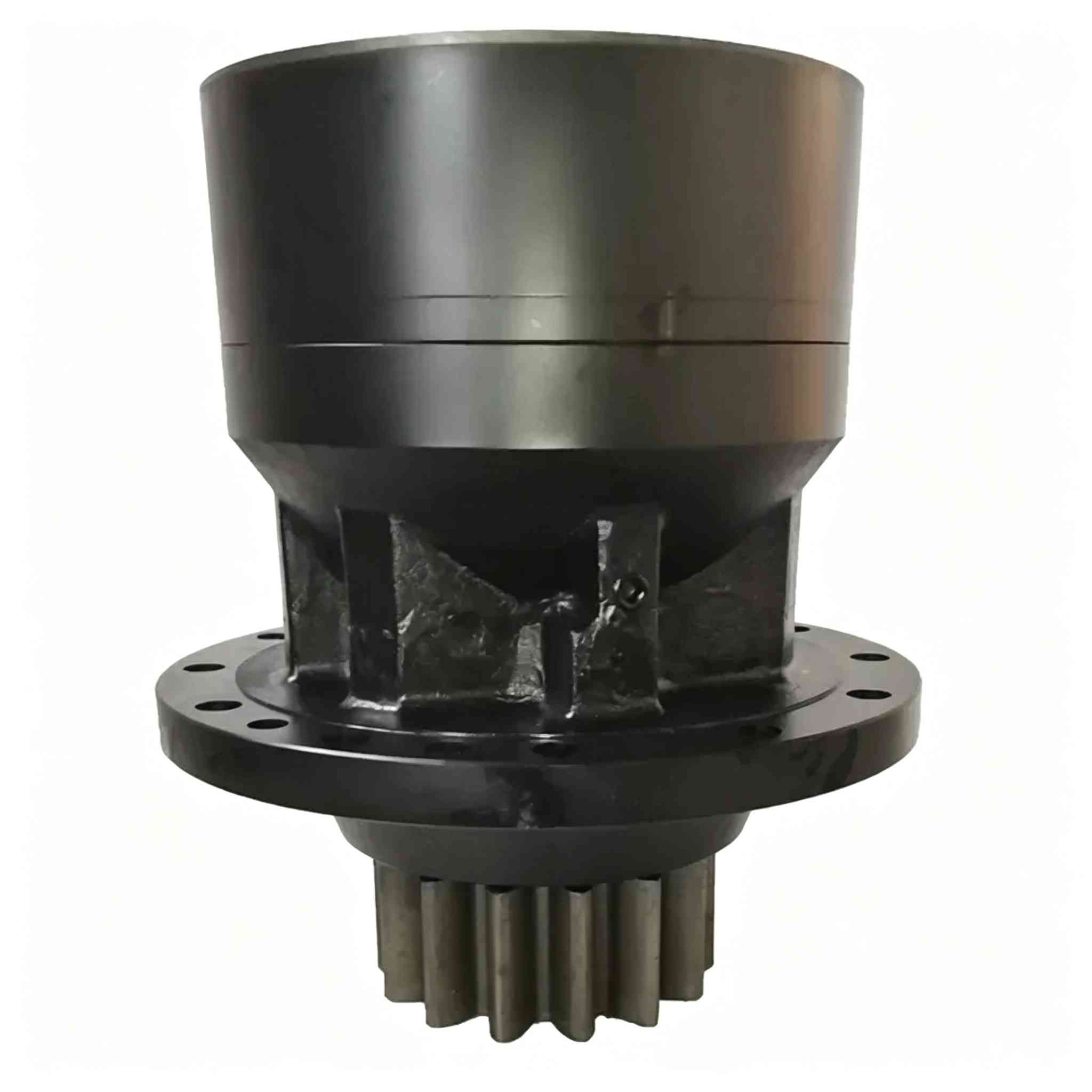 Excavator parts compatible with Doosan DX260 rotary gearbox reducer assembly, vertical shaft 14 teeth