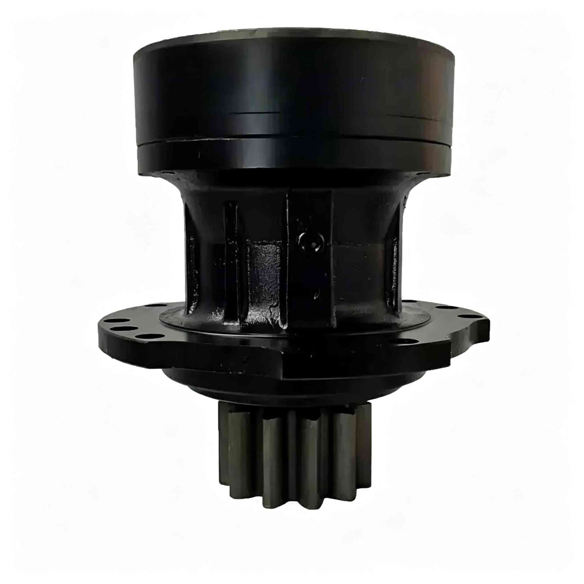 Kobelco SK130-8 and 140-8 excavator rotary gearbox reducer assembly, 12 upper hole - 13 lower hole