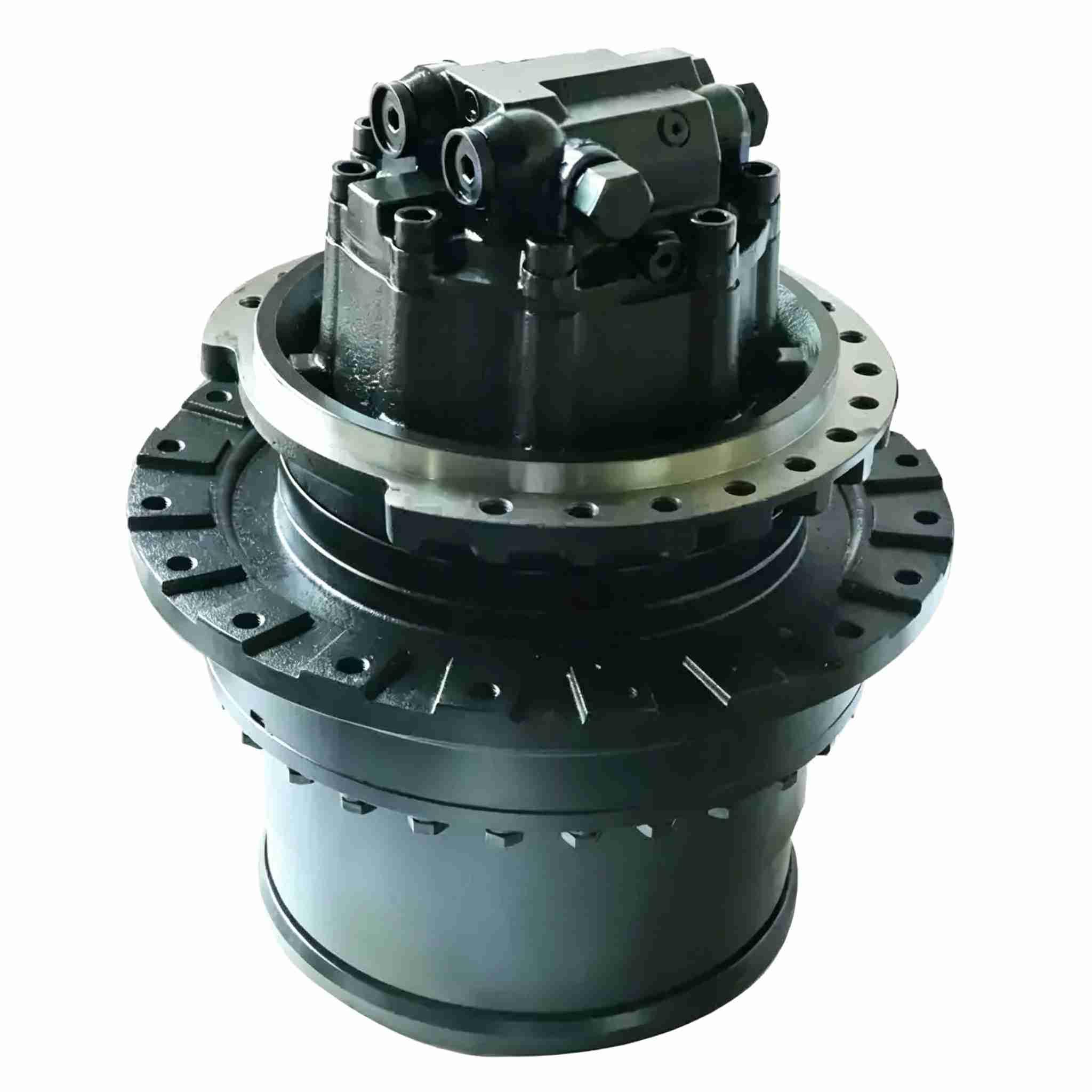 Excavator parts Hitachi ZAX330-3, 330-6, 330-3G, 360-3G hydraulic travel motor and gearbox assembly.