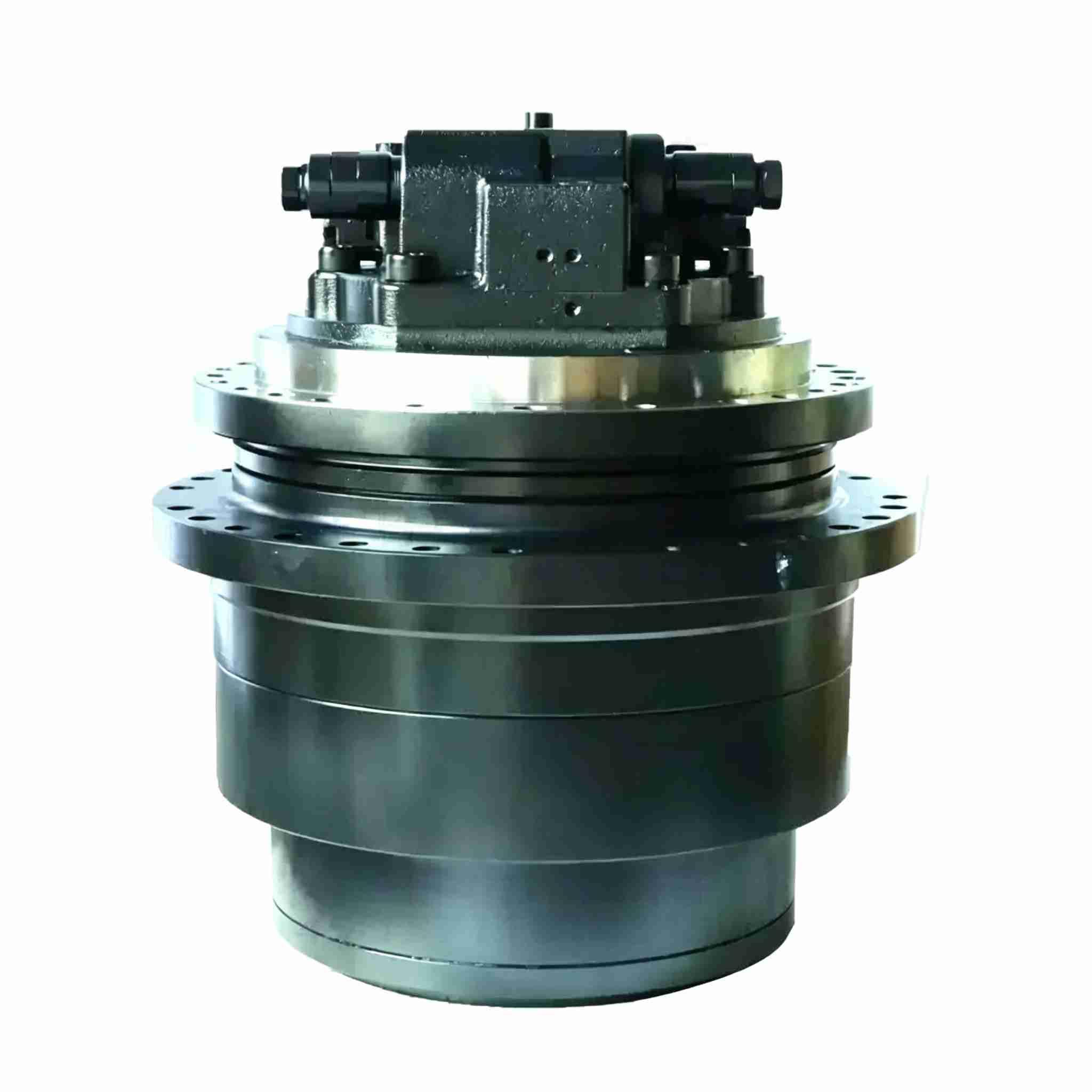 Excavator parts suitable for Hyundai R375 hydraulic travel motor, gearbox, and travel reducer assembly.