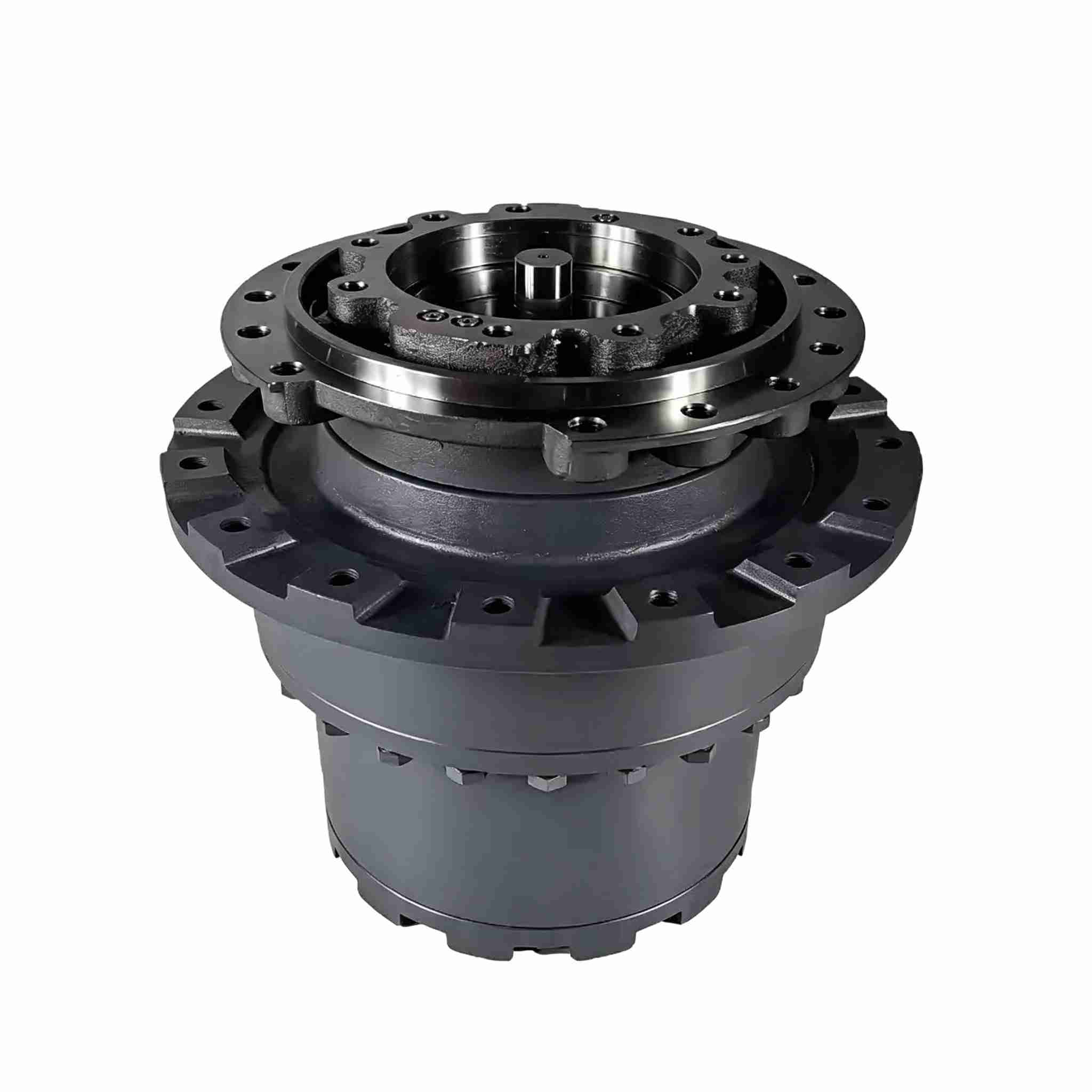 Hitachi ZAX200 210 excavator direct injection dual plunger travel gearbox assembly, upper hole 16, lower hole 16
