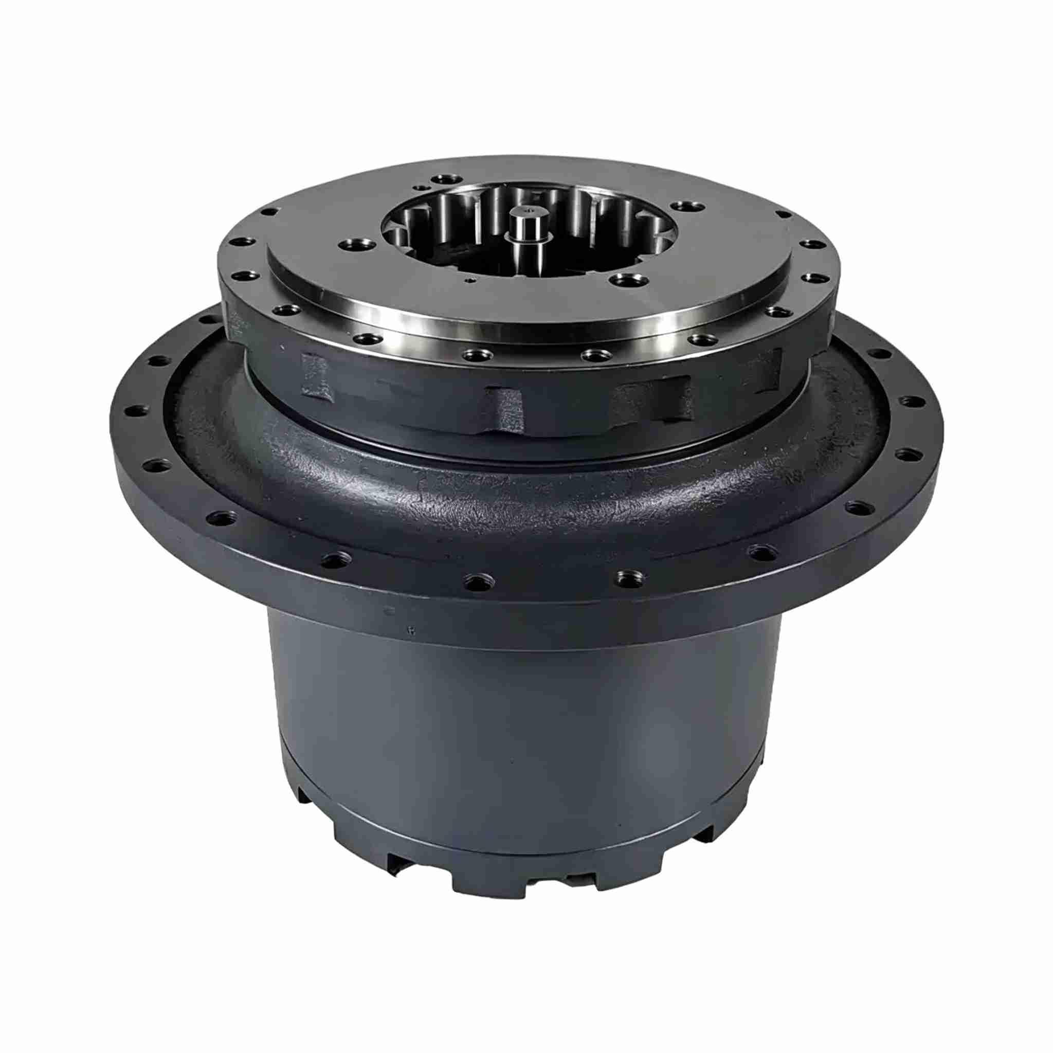 Excavator parts suitable for Komatsu PC220-8MO travel gearbox assembly, upper hole 18mm, lower hole 20mm.