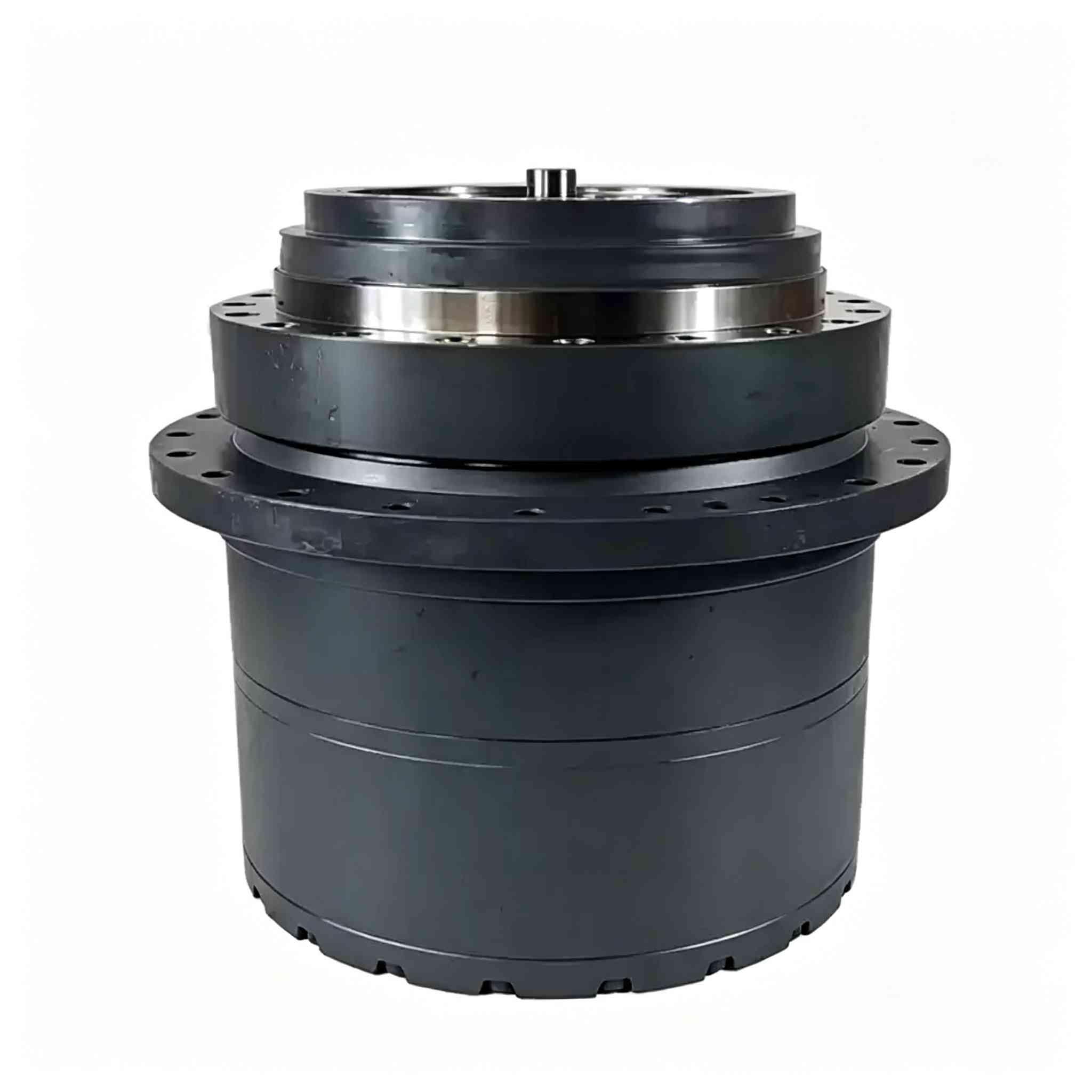 Excavator parts compatible with Kobelco SK200-6 travel gearbox reducer assembly, upper hole 20, lower hole 22.