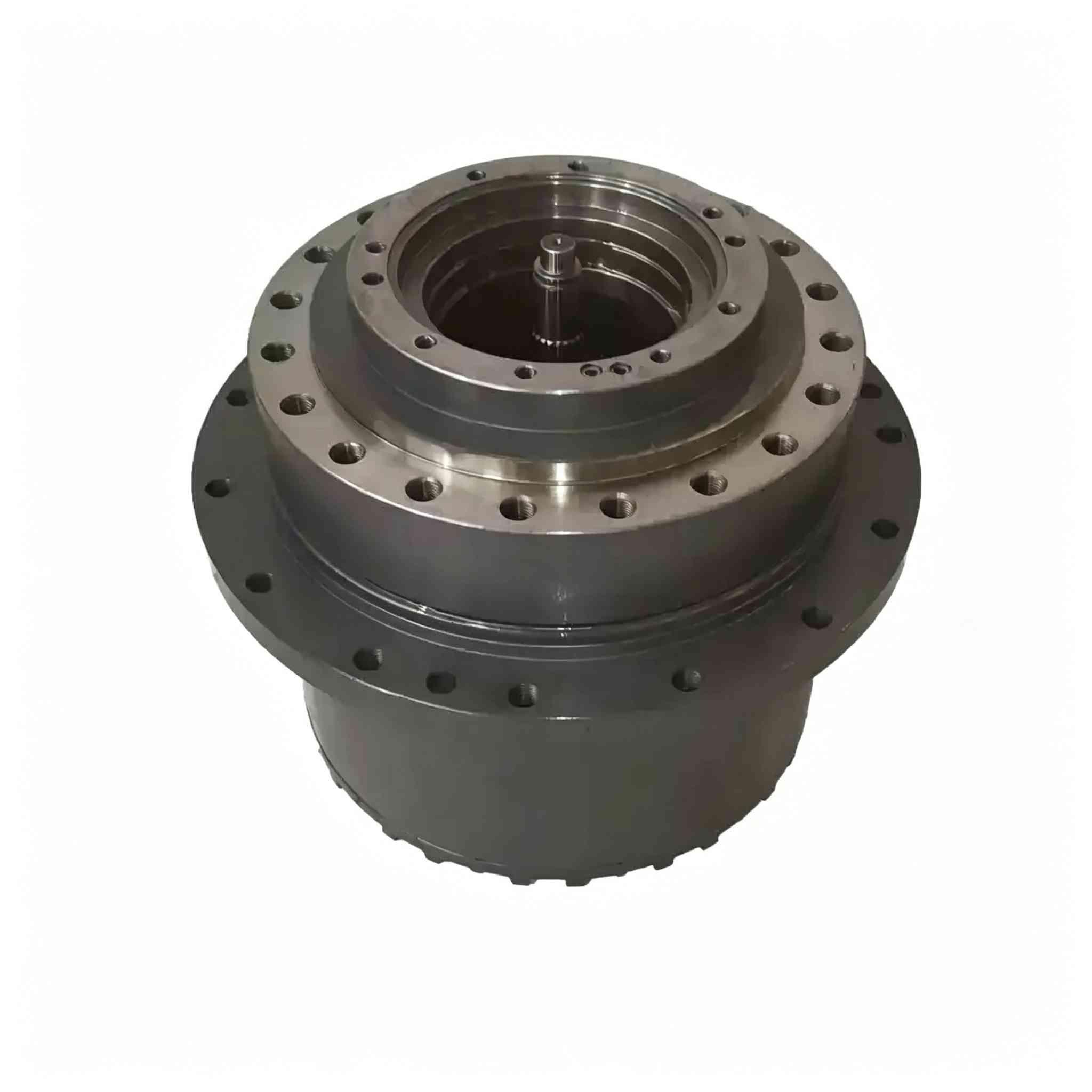 Excavator parts compatible with Kobelco SK135 travel gearbox reducer assembly Upper hole 20mm, Lower hole 15mm.