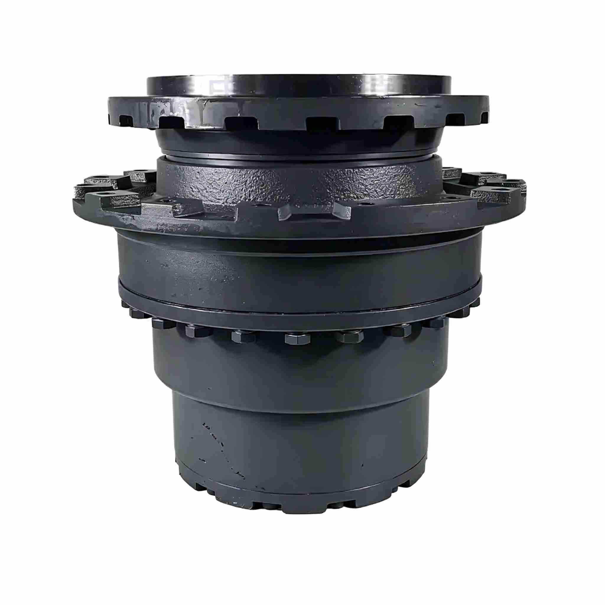 Excavator compatible with Hitachi EX200-1 travel gearbox reducer assembly, upper hole 14, lower hole 16.