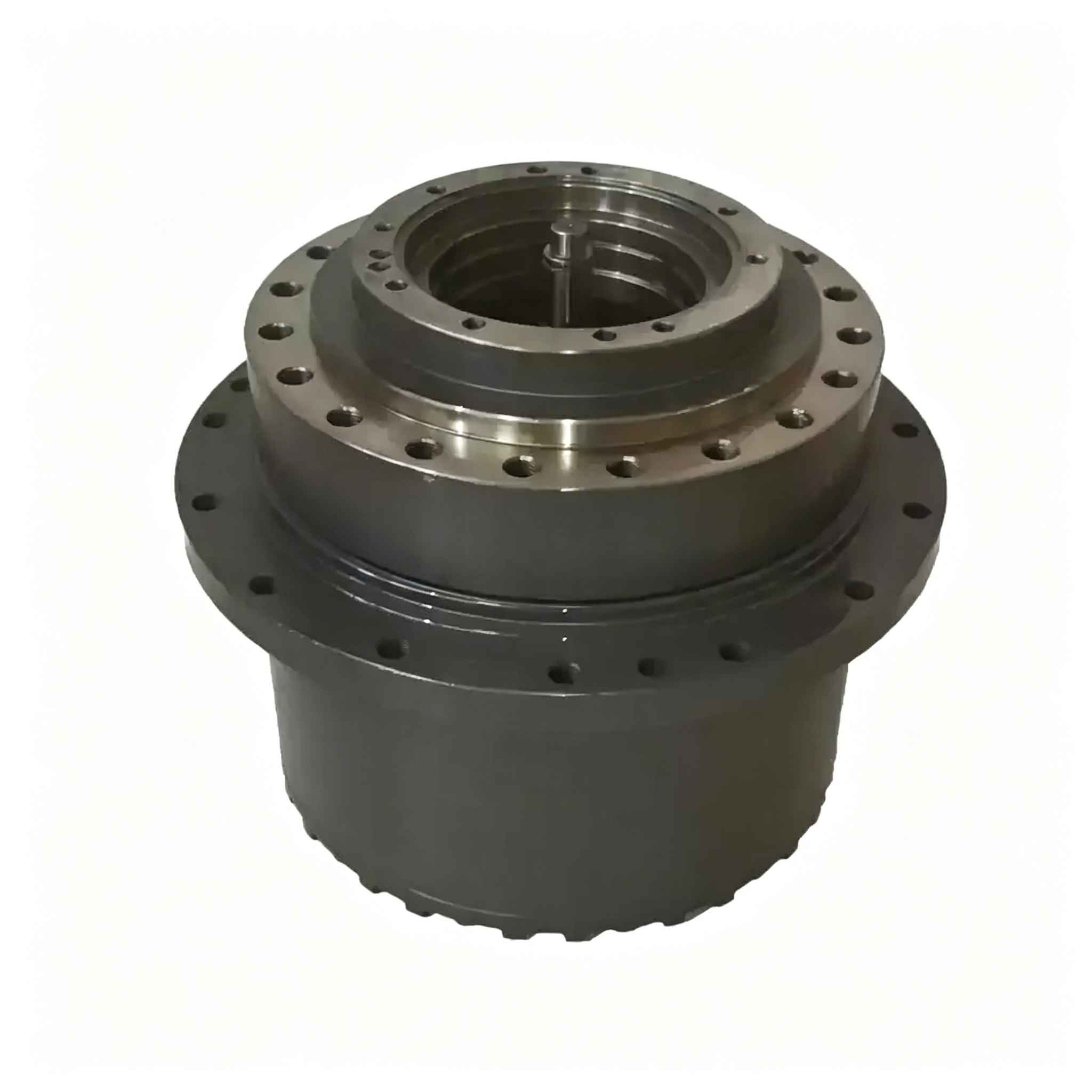Excavator parts compatible with Komatsu PC130-7 travel gearbox reducer assembly Upper hole 20mm, Lower hole 15mm.
