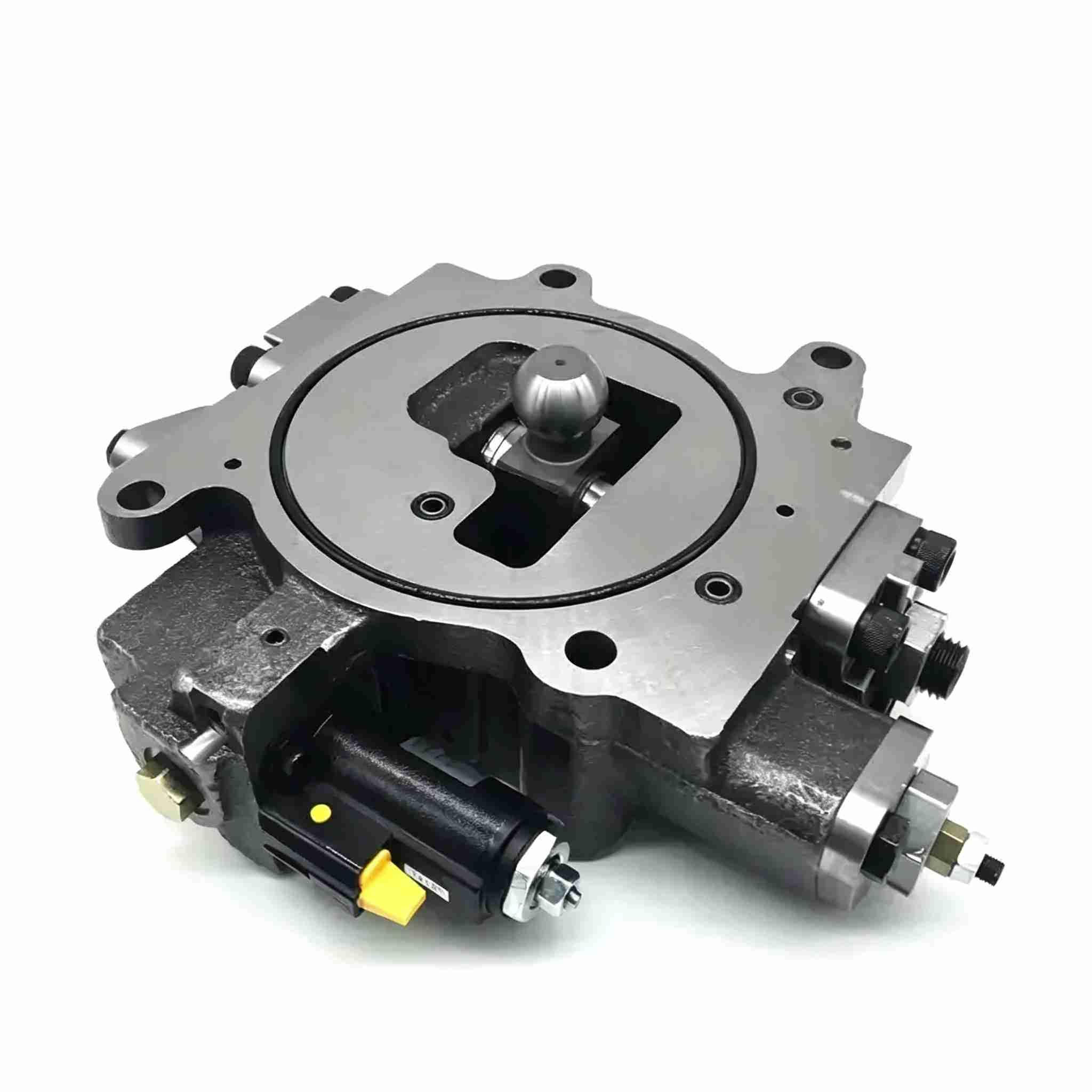Excavator parts for CAT E320C and E320D hydraulic pumps, main pumps, regulators, and lifter assemblies.