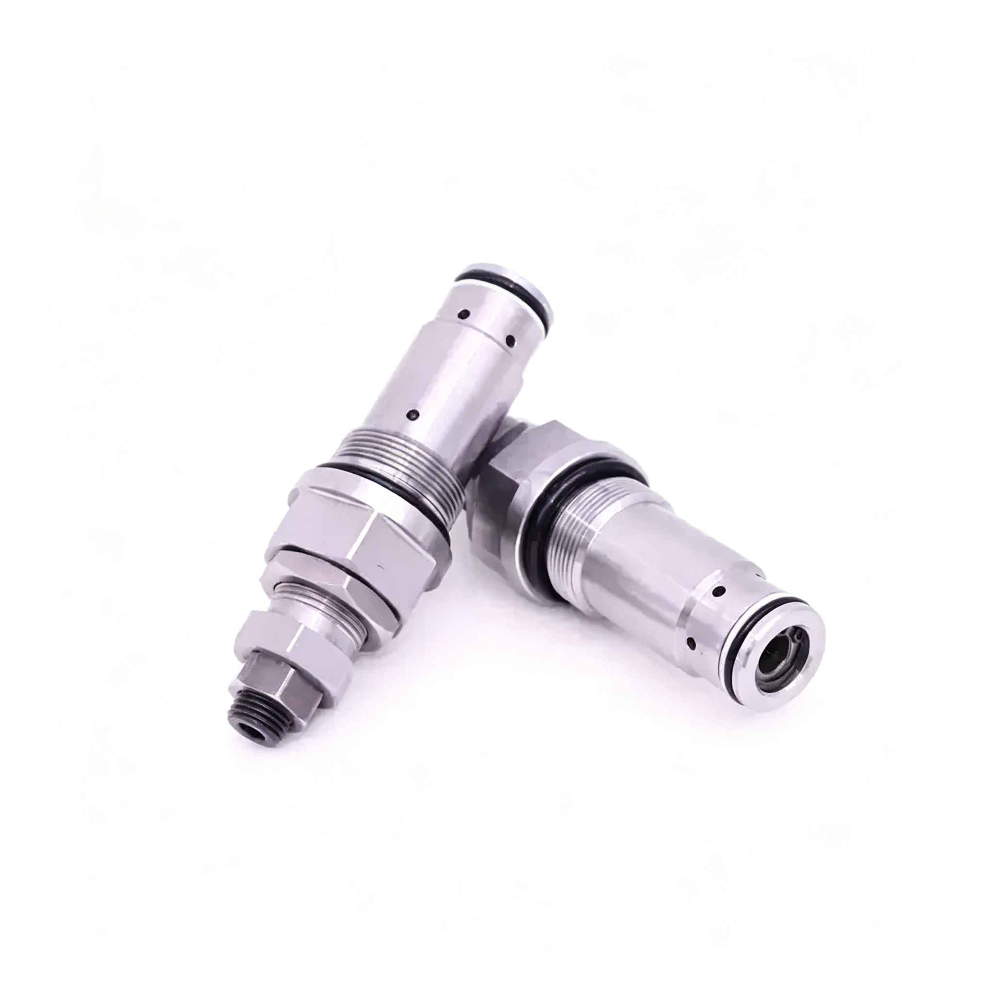 Excavators compatible with Komatsu PC200-3/PC100-5/PC120-5/PC150-5 main relief valve and main gun.
