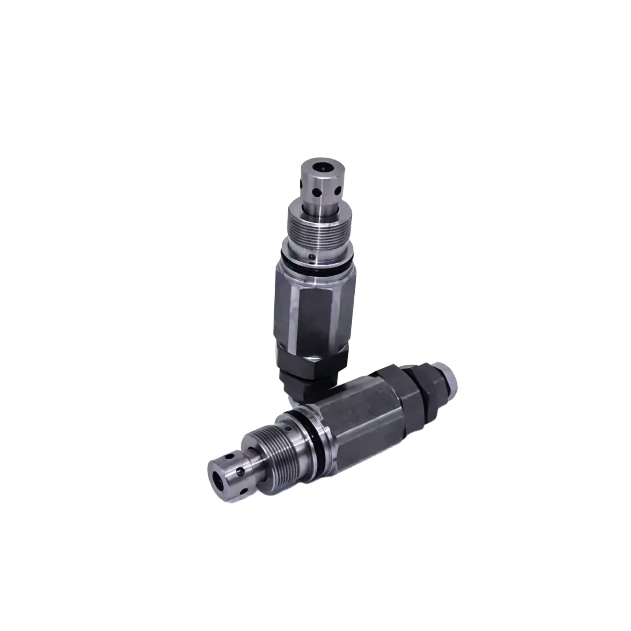 Excavator compatible with Caterpillar E307D/307F: Main relief valve, main safety valve, flow control valve