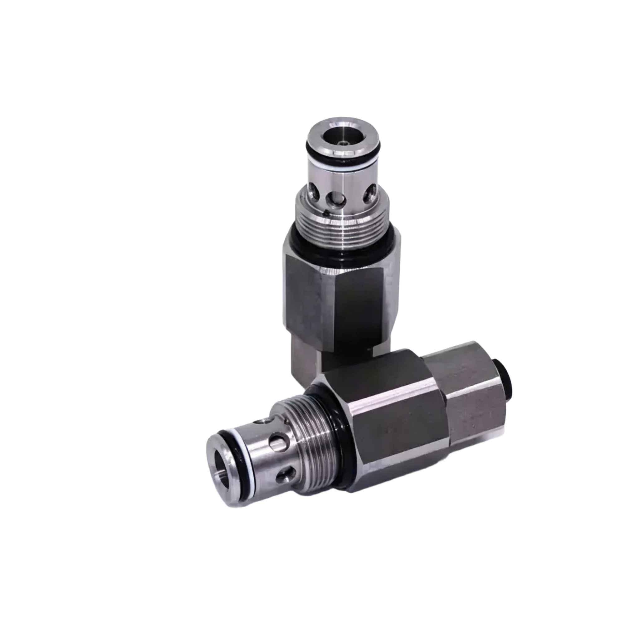 Excavators suitable for Volvo EC140B/210B/240B/290B models, with auxiliary relief valve and secondary cannon.