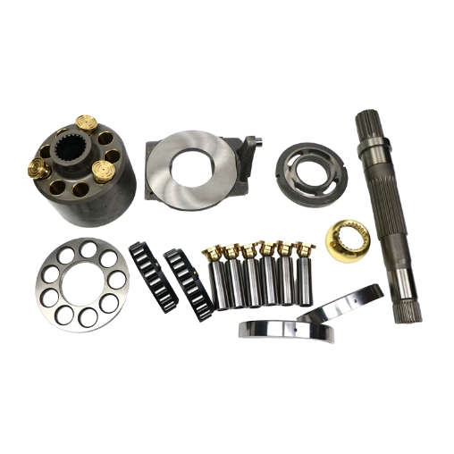Excavator parts Rexroth A4VG180 hydraulic pump components, pump body, flat nine-hole plunger, swing drive shaft