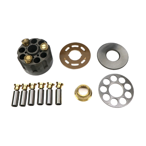 Excavator suitable for Sany SY75 and Daewoo DH80 hydraulic pump parts, pump body, flat nine-hole column JMF53