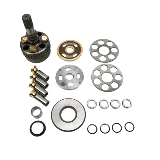 Excavator swing motor, loose parts pump body, flat nine-hole column copper head swashplate seat distributor plate, Toshiba SG025