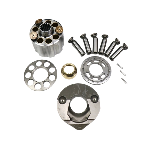 Excavator Komatsu PC360-7 hydraulic pump parts, pump body, flat nine-hole column copper head swashplate, PC360-7XM