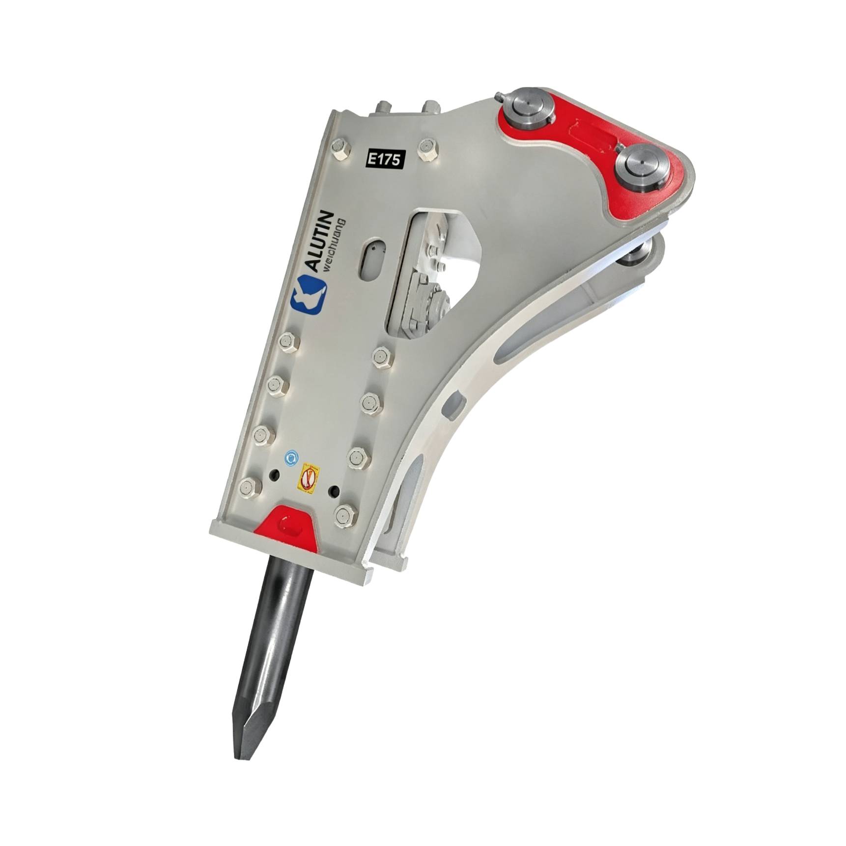 E175 excavator breaker hammer, hydraulic cannon head, triangular breaker.