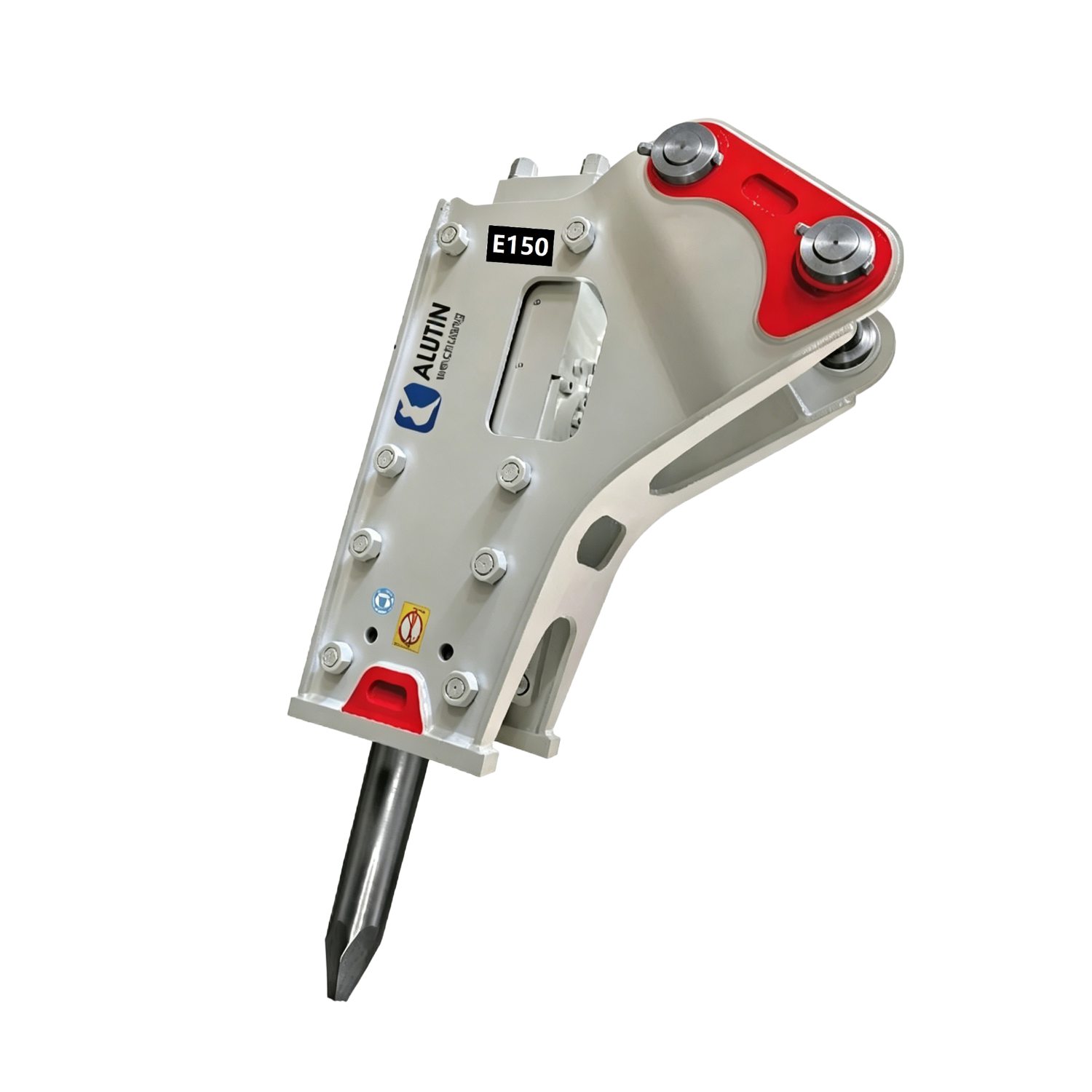 E150 excavator breaker hammer, hydraulic cannon head, triangular breaker.