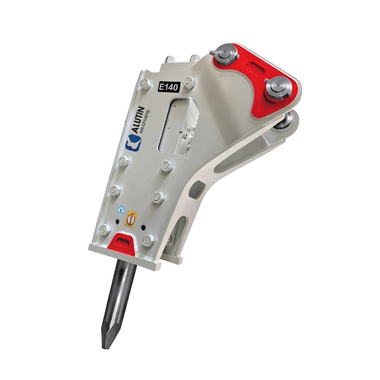 E140 excavator breaker hammer, hydraulic cannon head, triangular breaker.