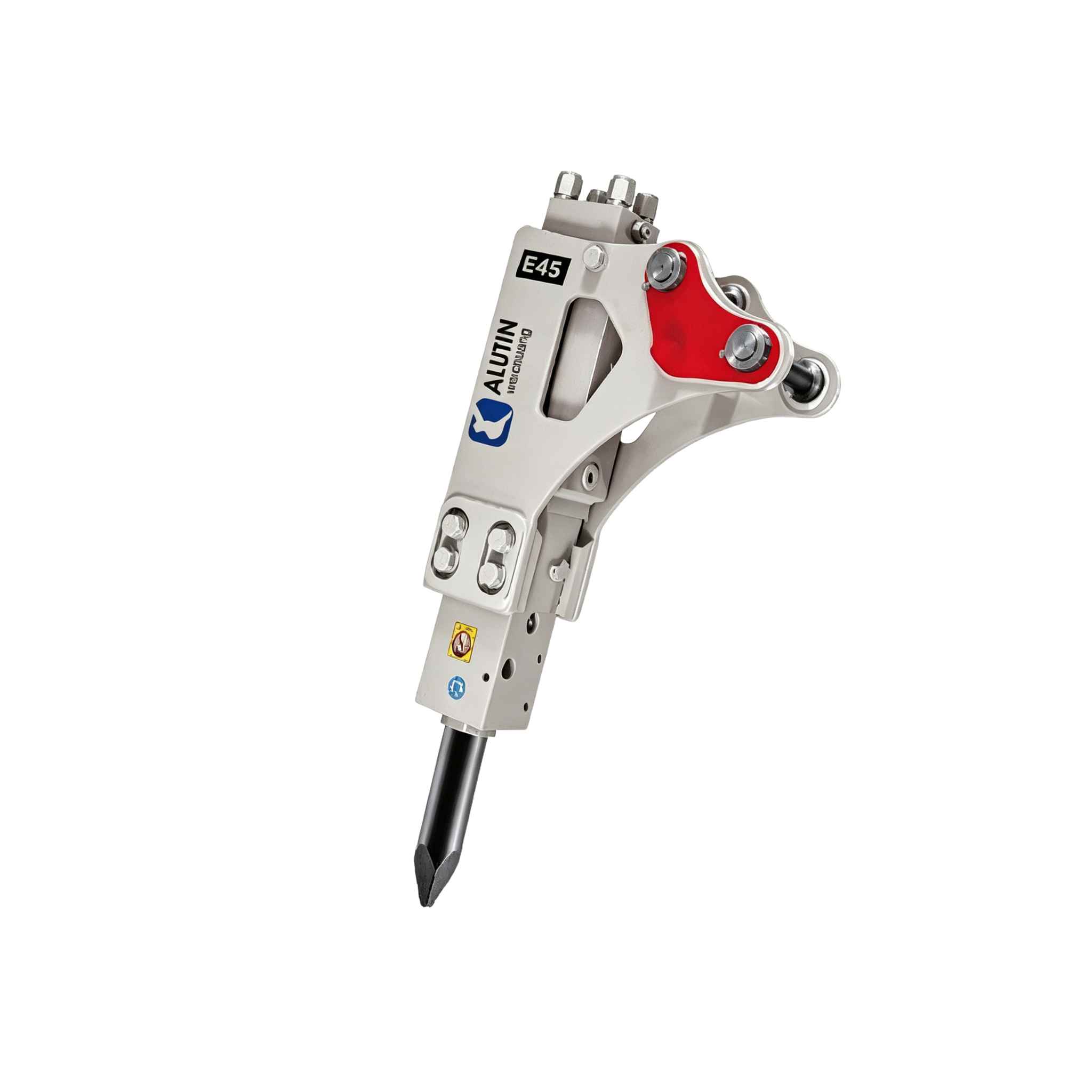 E45 Excavator Breaker Hammer, Hydraulic Hammer Head Triangular Breaker