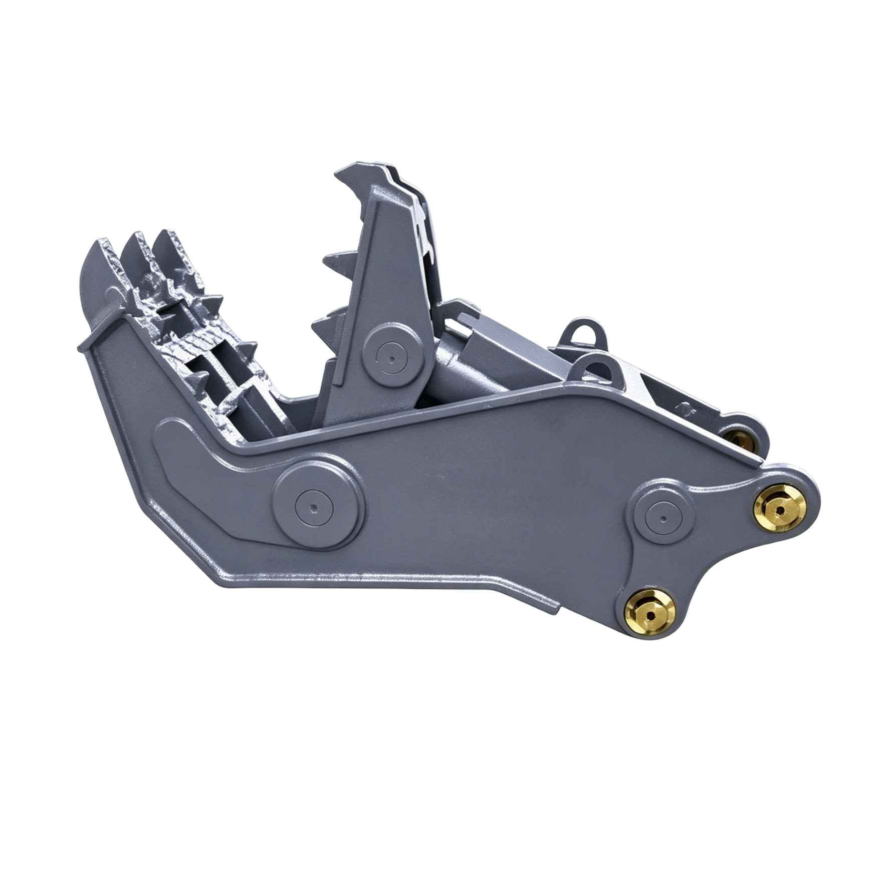 Excavator hydraulic crushing pliers, jaw pliers for scrap steel bars, old building demolition shears, and concrete breaking pliers.