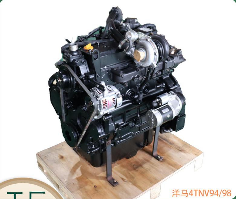 Yanmar engine 4TNV88/98/94 assembly for excavators, Doosan, XCMG, Kobelco, Hyundai 55, 60, 75, 80