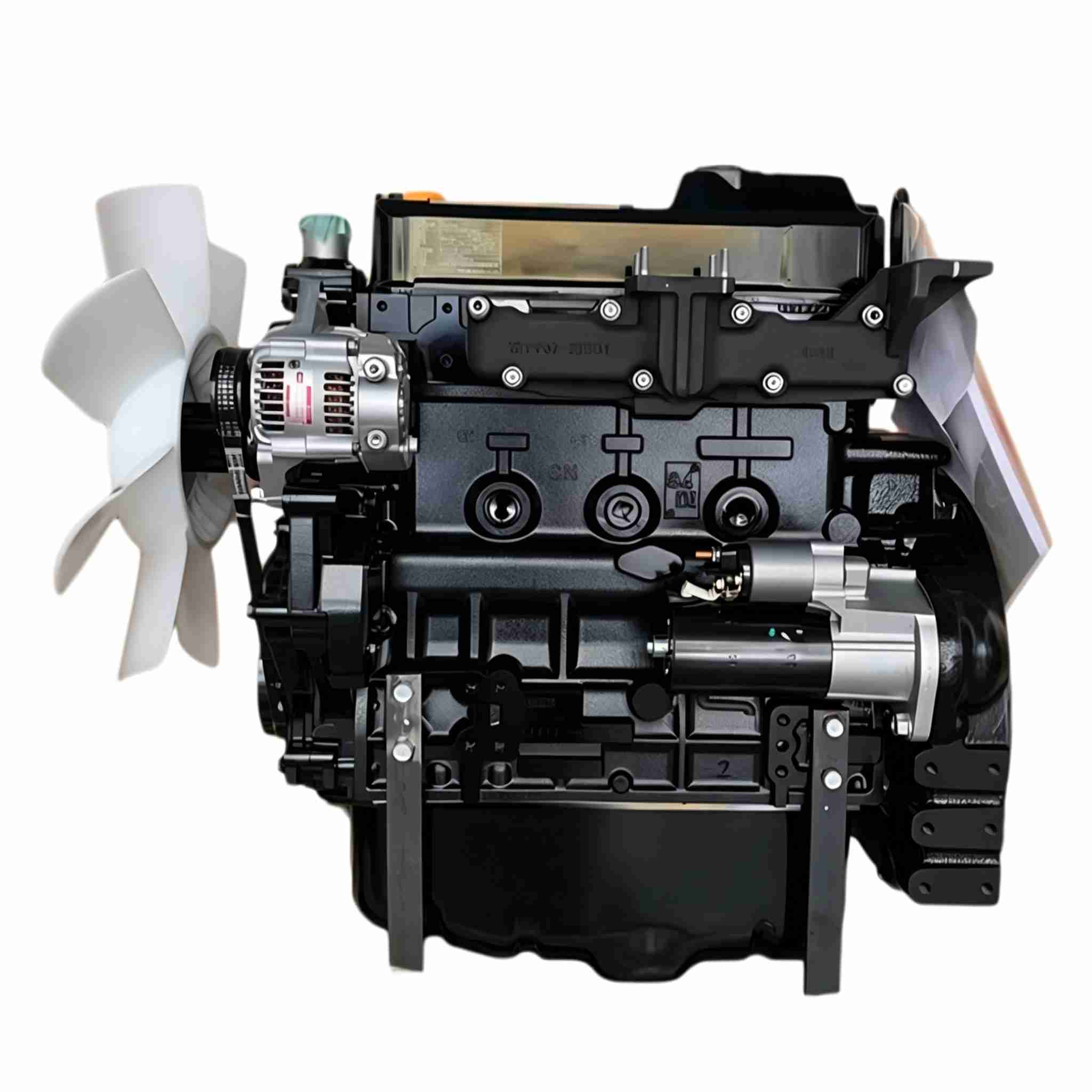 Yanmar engine 4TNV94/98/3TNV70 assembly for excavators, Doosan, XCMG, Kobelco, Hyundai 55, 60, 75