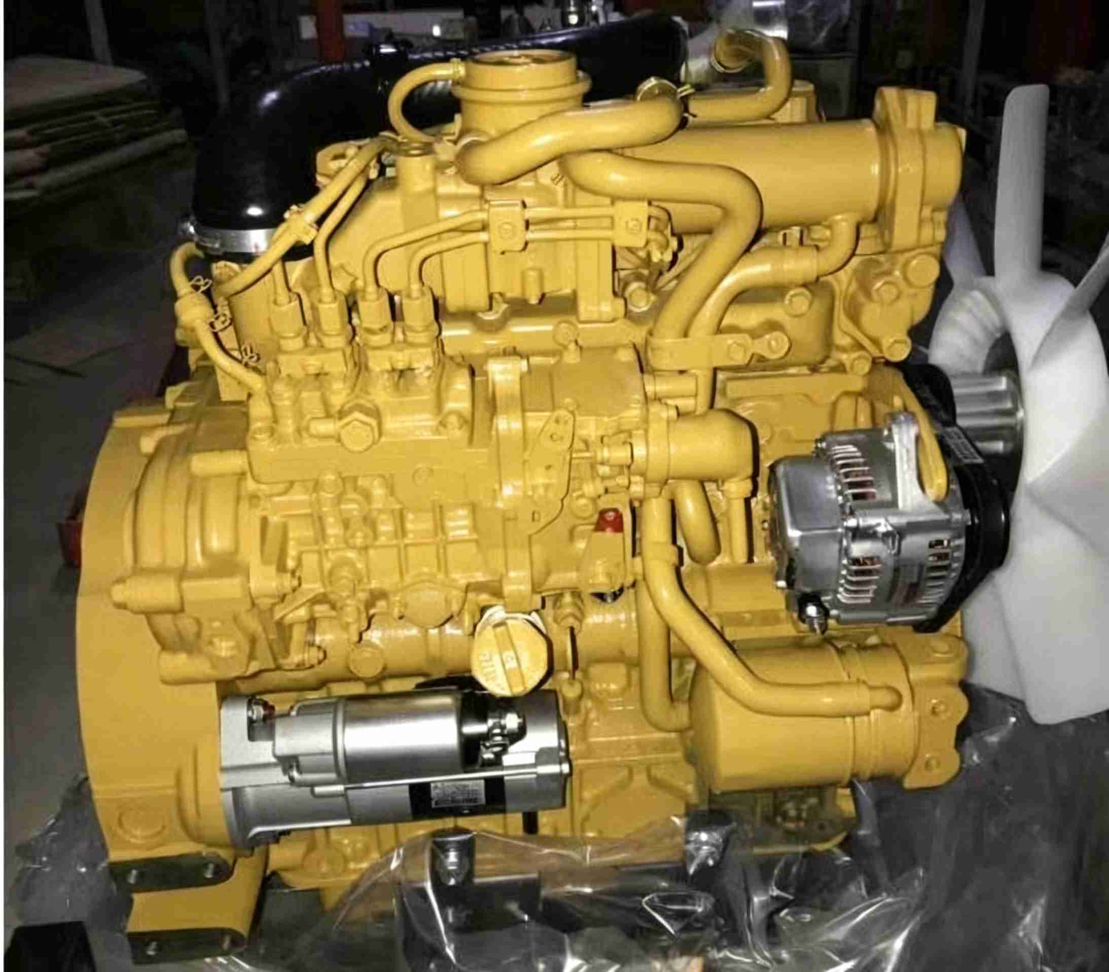 Genuine parts for Caterpillar C2.6 excavator engine assemblies (CAT/305.5E/306E/307E four-piece set)