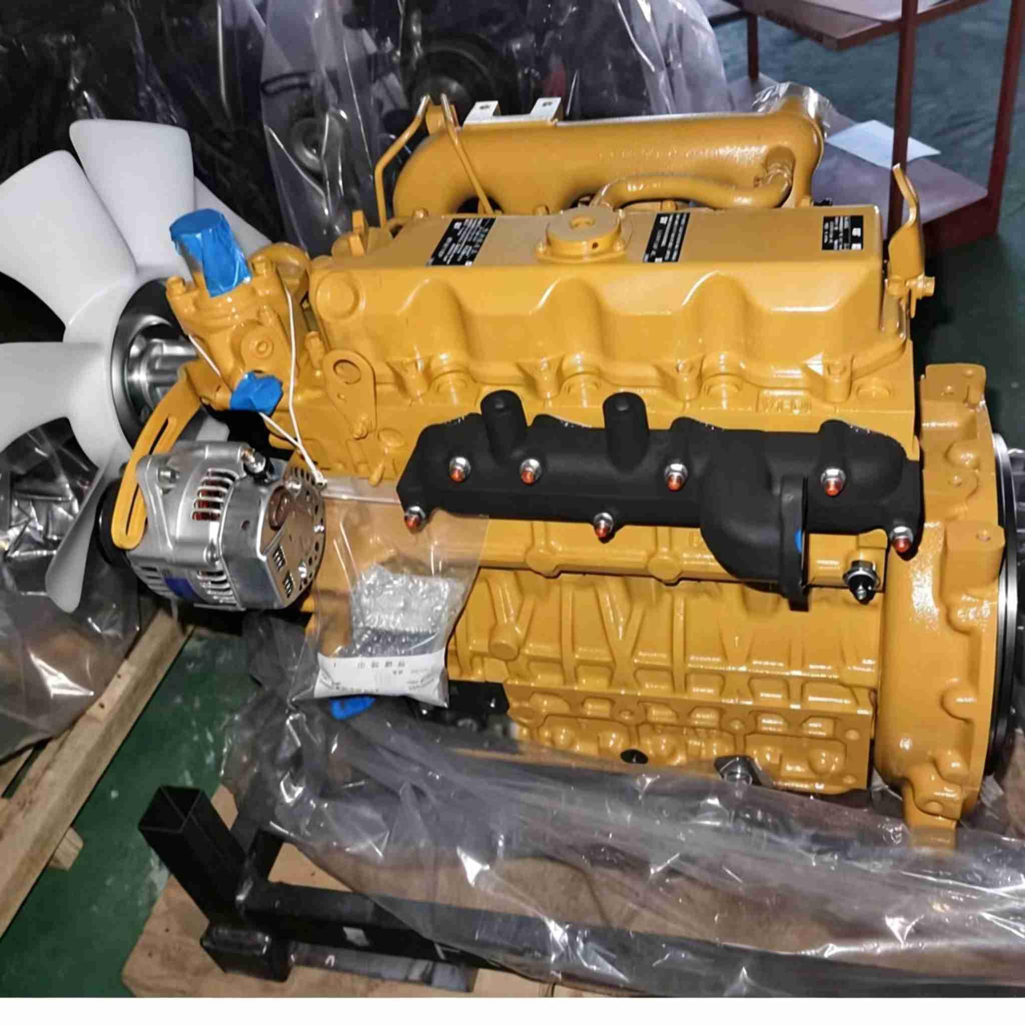 Parts for C2.4/C2.6 four-piece sets of engine assemblies for Caterpillar Excavators 303CR 304 305.5E 306.