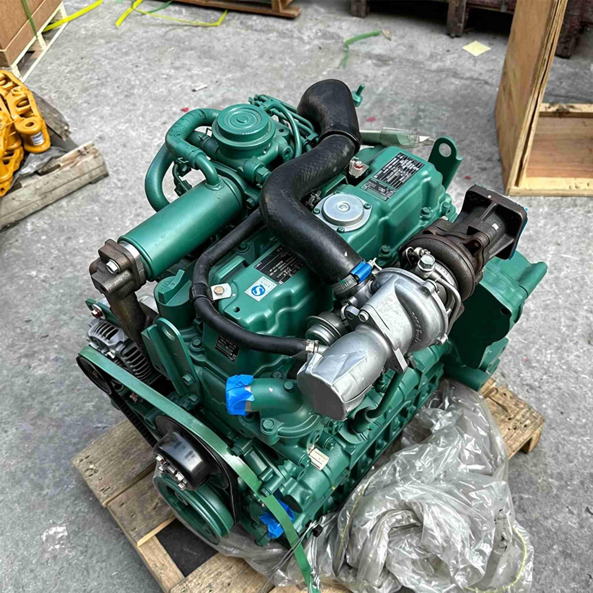 Suitable for retrofitting Caterpillar 306E 307E E2 engine assemblies, imported Kubota D2.6 V2607 engine.