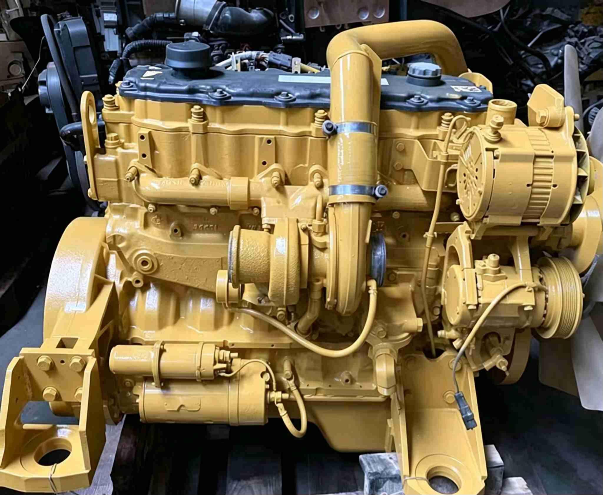 C7 four-piece set of engine assemblies suitable for Caterpillar CAT324D 325 329GC 330C 336D2 excavators.