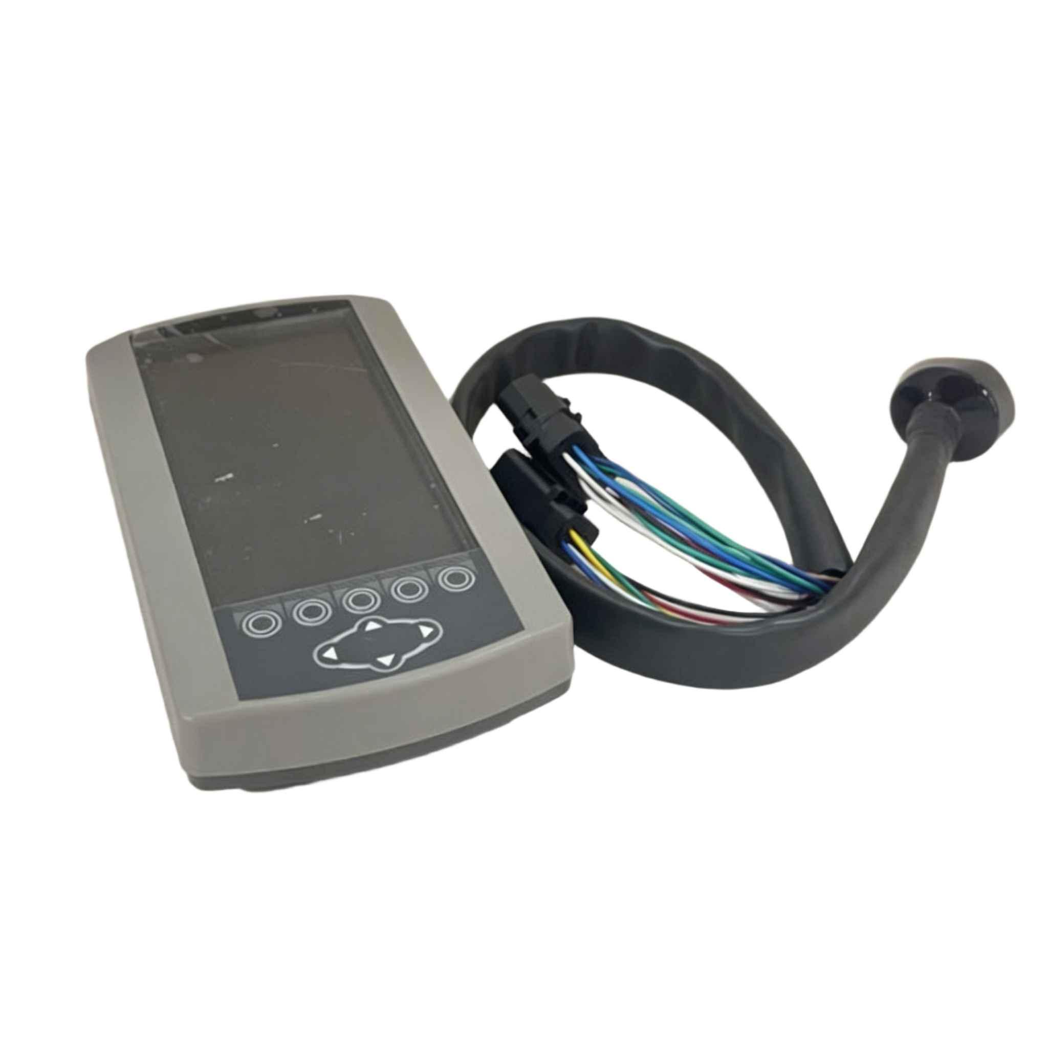 Excavator compatible with Caterpillar 320D2, 323D2, 330D2, 336D2, and 349D2 models. Display panel/instrument display.