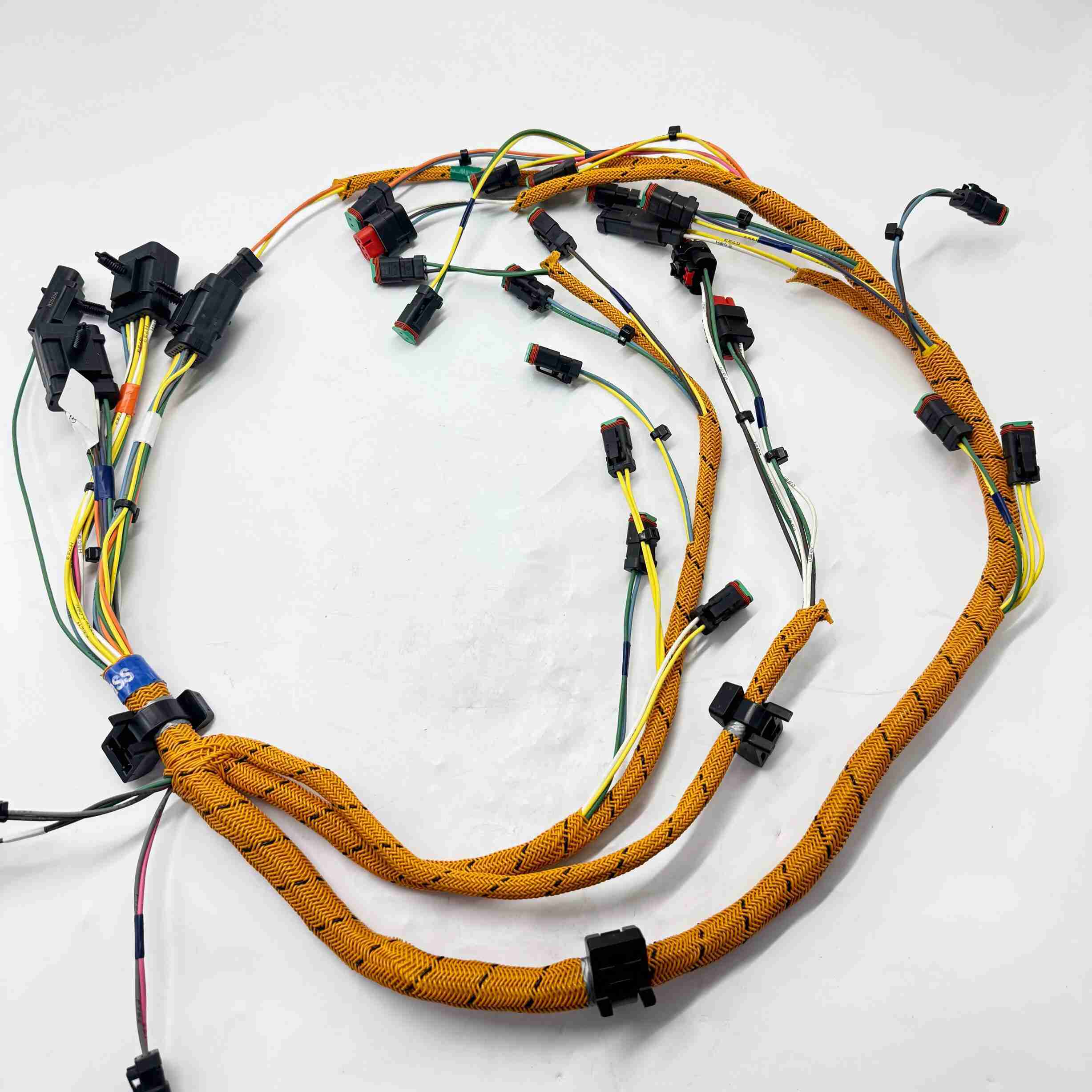 Caterpillar 320 323 326 330GC 336GC distributor valve solenoid valve wiring harness 549-9283 649-0633