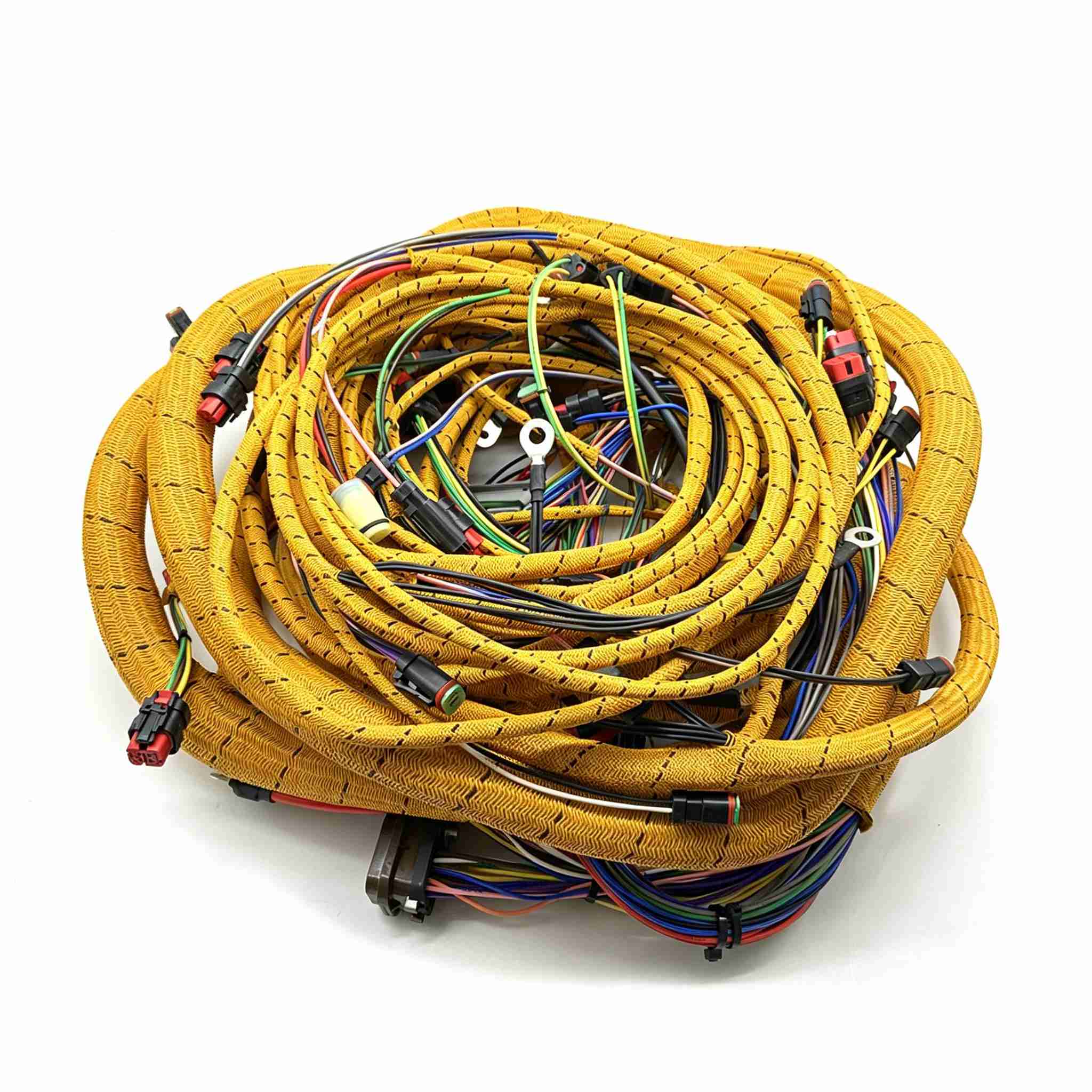 Caterpillar Excavator 320D FM chassis, all external wiring C6.4, ECU, body wiring harness 366-9322