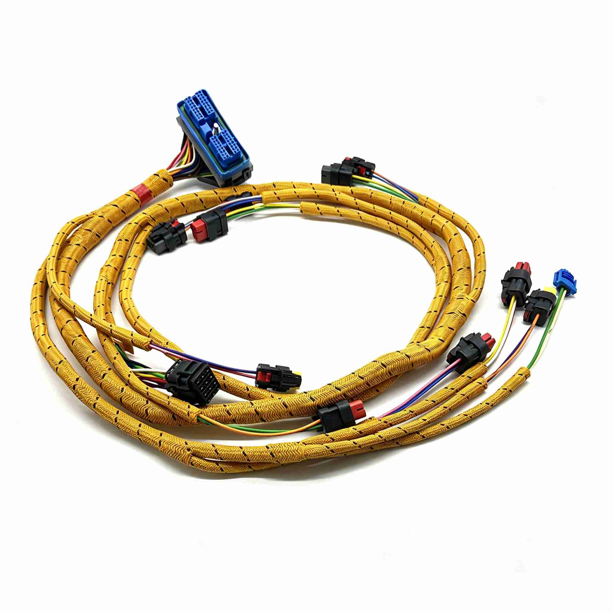 Caterpillar Excavator E320D/323D C6.4 Engine Wiring Harness - Imported High Temperature Resistant Wiring Harness 296-4617