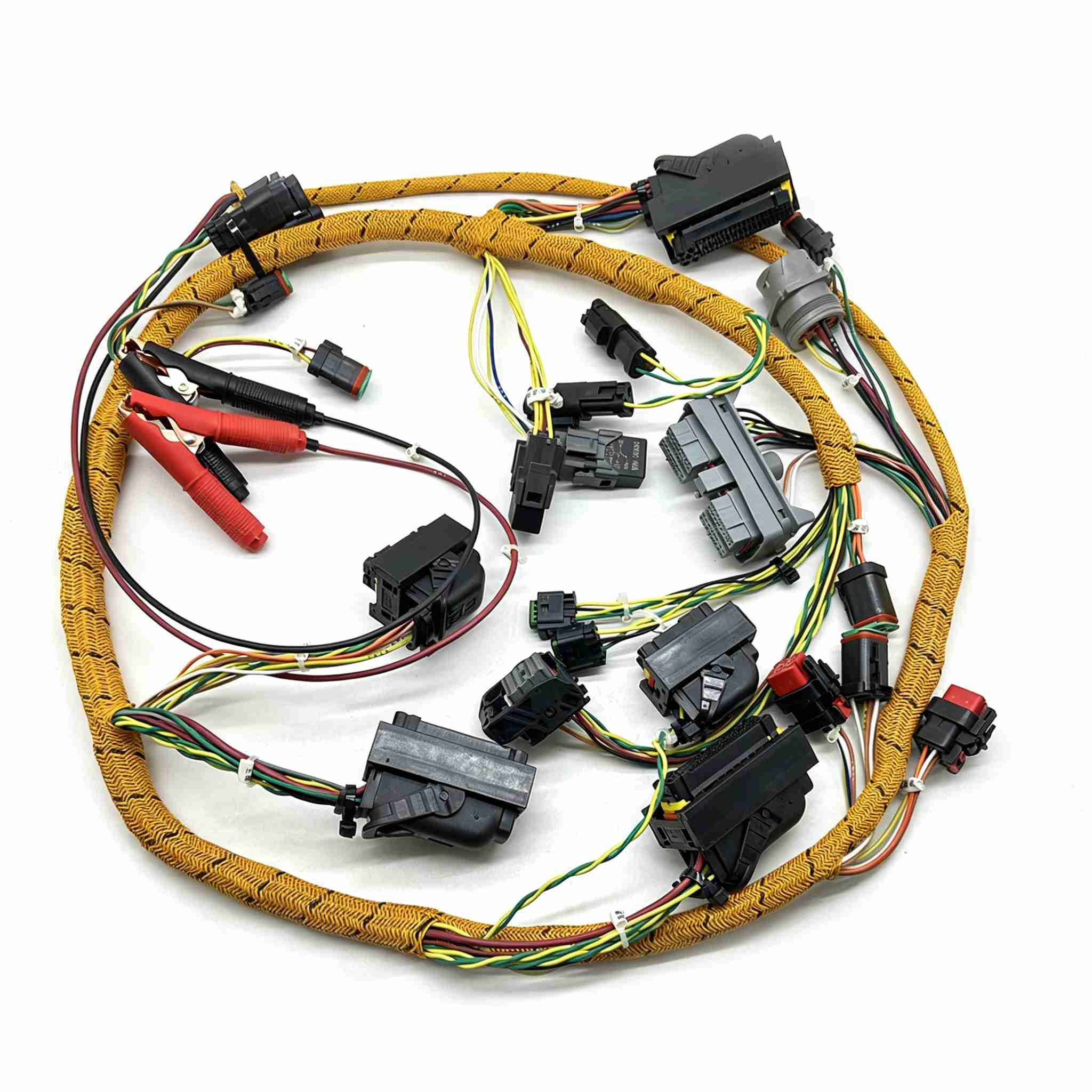 Caterpillar Excavator New Intelligent Machine 320 326 330GC Computer Board Instrument Electronic Control System Test Wiring Harness