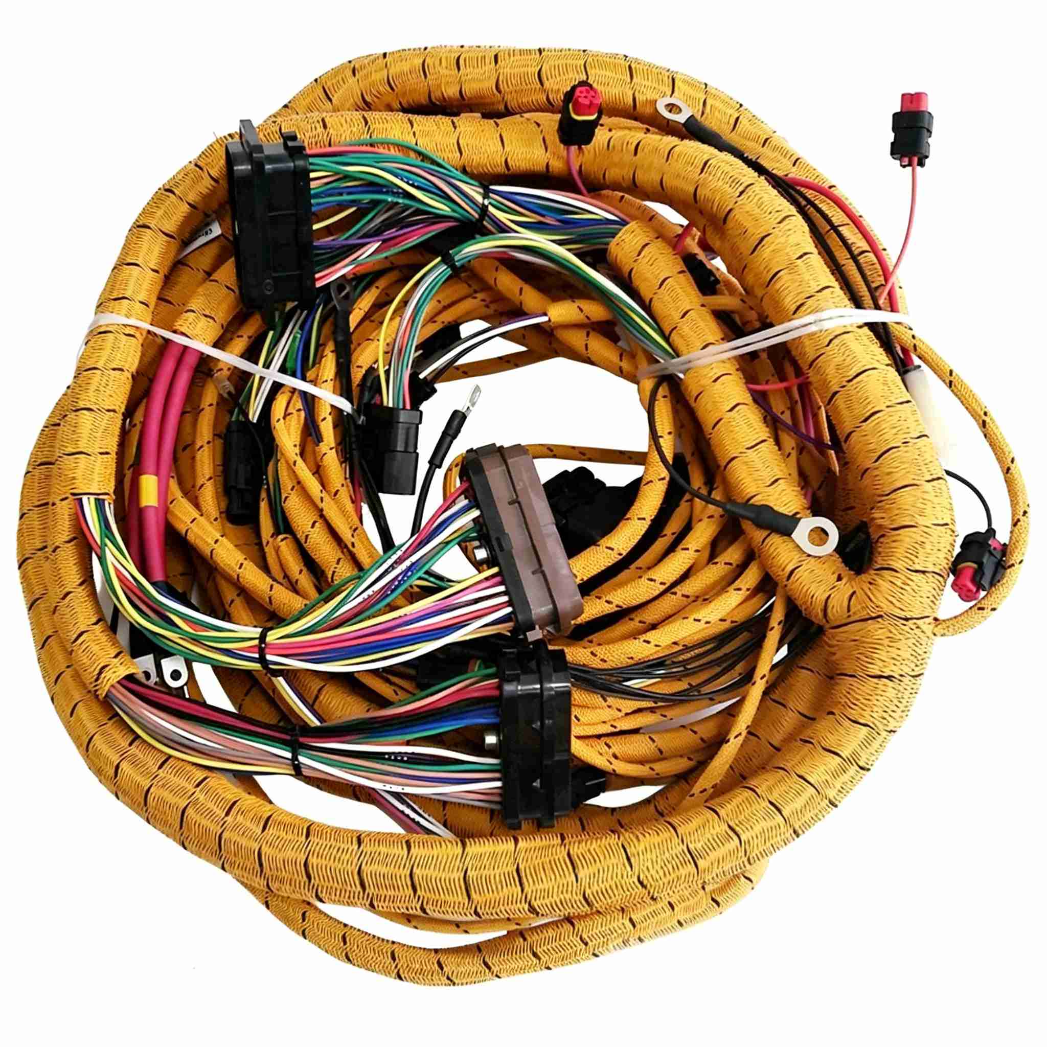 Hitachi, Sumitomo, Sany, Kobelco, Komatsu, Caterpillar excavator cab, engine fuses, excavator wiring harness