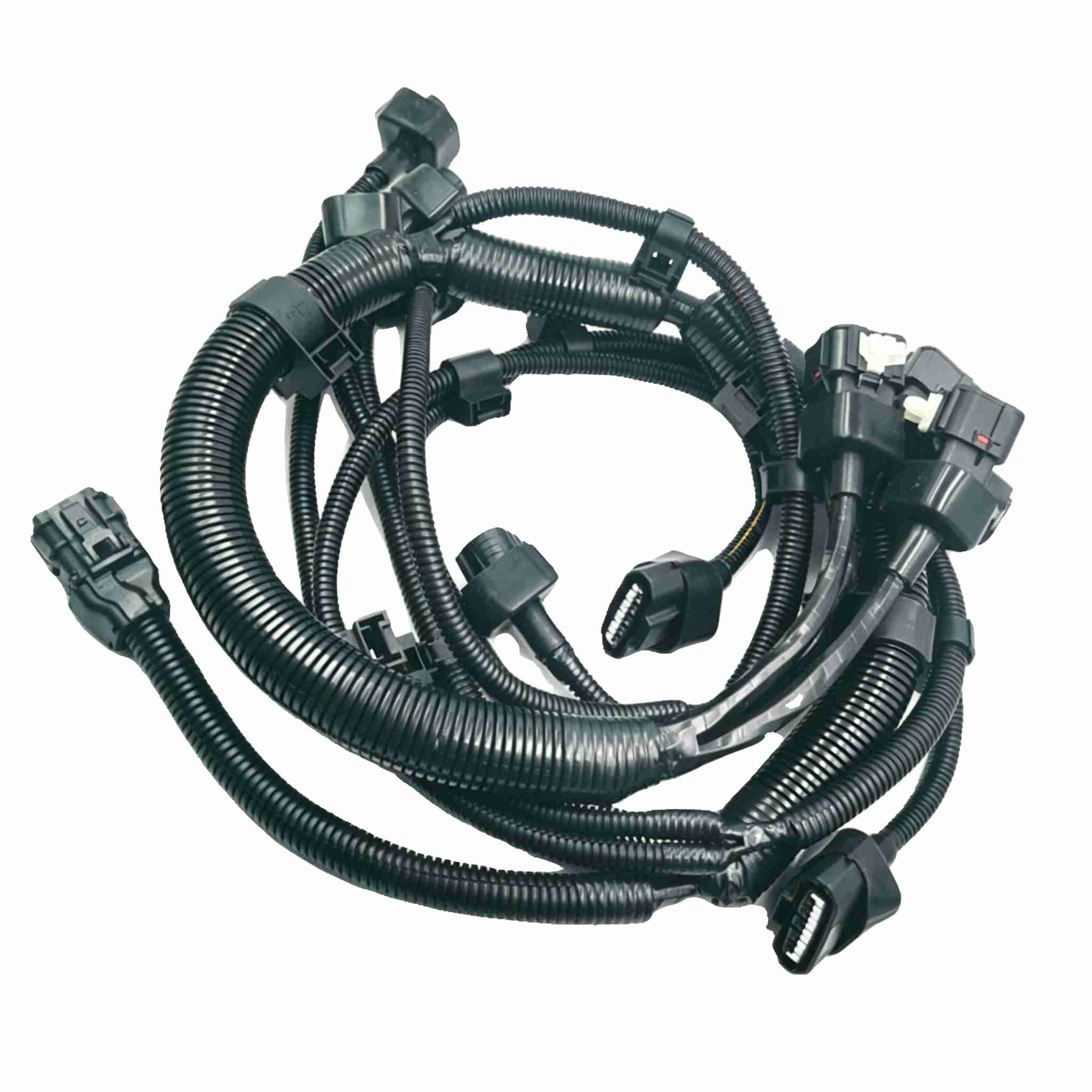 Fits Hitachi ZAX200 210 240 270-3 excavator engine wiring harness EFI 4HK1 connector accessories