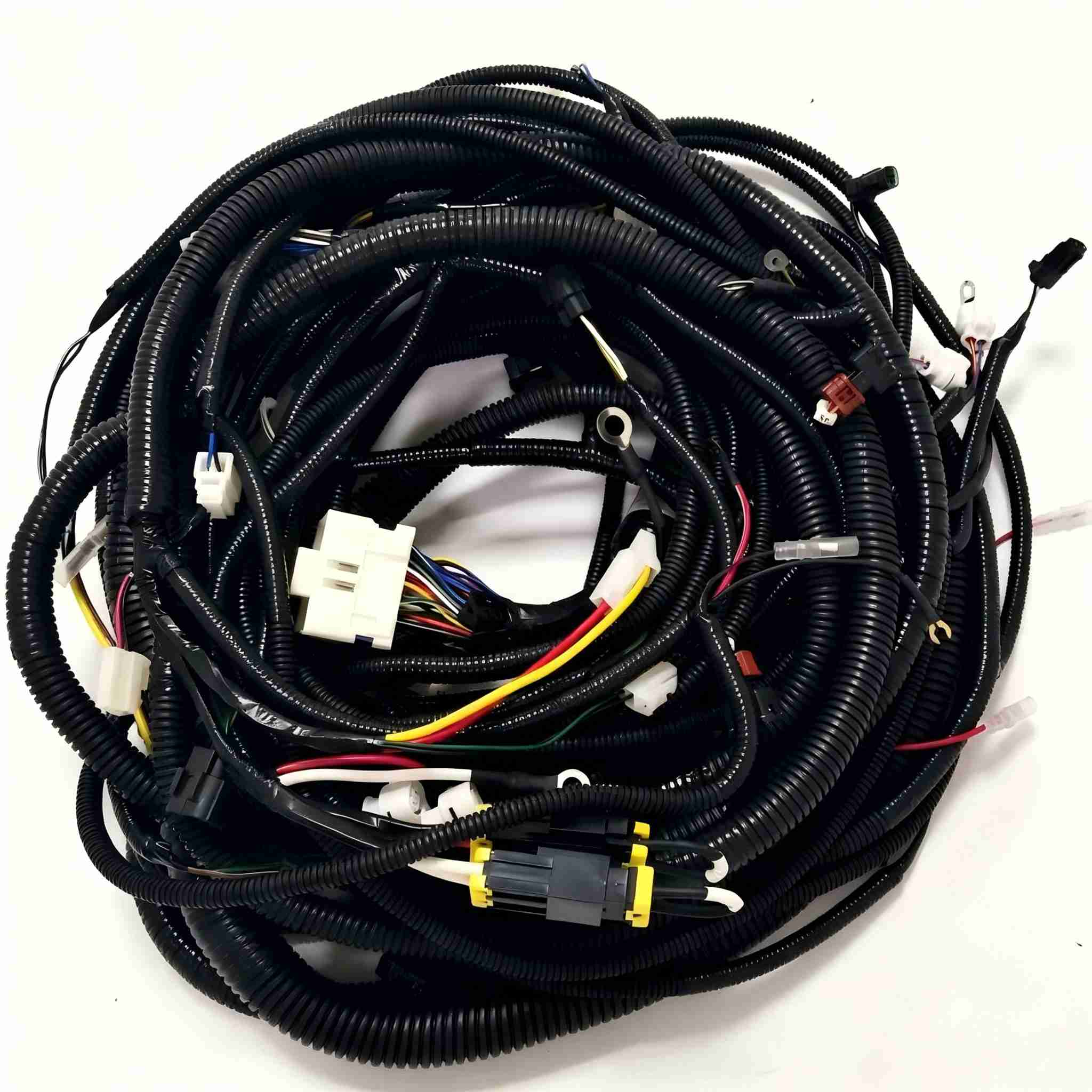 Hitachi Excavator Parts EX200-2 Full Wiring Harness, 200-2 Internal and External Hydraulic Pump Wiring Harness