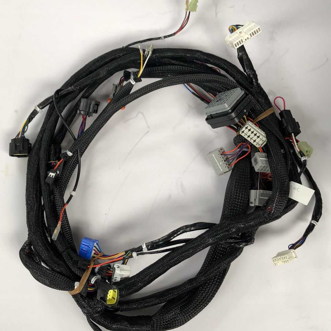 Excavator parts: Hyundai 275-9T complete vehicle wiring harness, main wiring harness, cab wiring harness, air conditioning wiring harness